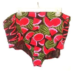 High waist bikini bottom